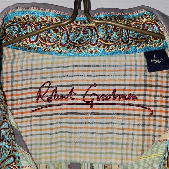 Robert Graham, Men's Size L, Long Sleeve Button Down Shirt - Picture 2 of 11